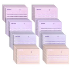 lucalab 6孔補充內頁 線上課程簽到 4款 x 6p 套組, 2套