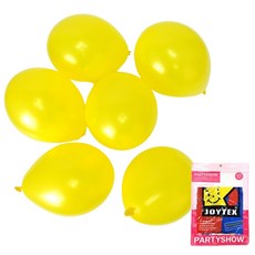 Party Show 進口高級珍珠裝飾氣球 15cm 100入, 黃色, 1個