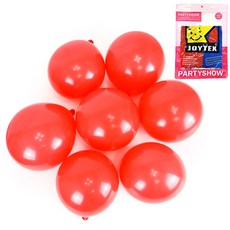 JOYTEX Party Show 進口標準氣球 15cm 100入, 紅色, 1個