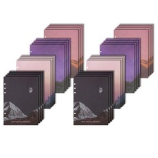 lucalab 6孔補充內頁 電影奇幻夜 4款 x 4p 套組, 2套