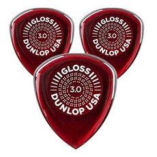 Dunlop 登祿普輪胎 Flow Gloss 吉他撥片 3片 + Cannibal 撥片 3片, 1套