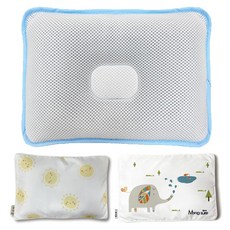 Mong Sure 嬰幼兒用蠟筆小新防熱枕 幸福太陽超細纖維 + 枕套隨機出貨組, 1套