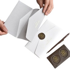 PLEPIC Feel So Good Thanks 口袋信封組, 法式棕, 1套