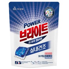 無窮花 Power Bright 超濃縮室內晾乾膠囊洗衣精, 1個, 30入