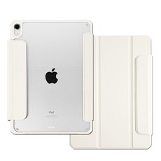 RhinoFit ClearShield 帶扣可拆卸保護殼, 象牙白