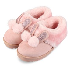 paperplaneskids 女童兔子保暖鞋