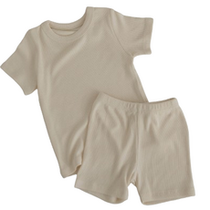 PEEKABOO 童款舒適短袖短褲套裝