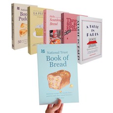 DAEHAN 攝影道具模型書 感性室內裝飾用假書 烘焙坊6件組, 布丁之書 + 法式甜點 + 麵包之書 + 蘋果盤 + 哈囉麵包 + 巴黎餐桌