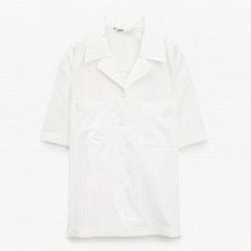 미쏘 여성용 테일러드 반팔 셔츠