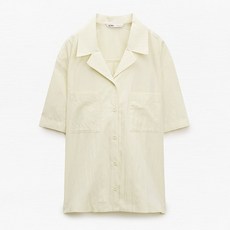 MIXXO 女款西裝領短袖襯衫