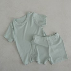 PEEKABOO 童款舒適Coolcool短袖短褲套裝