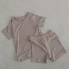 PEEKABOO 童款舒適短袖短褲套裝