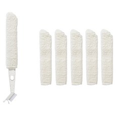 ABM 冷氣清潔刷 主體 + 5入補充包組合, 單一顏色, 1套