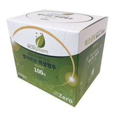 ECO GLEAM 可水洗衛生抹布 ECO TOUCH, 100枚入, 1個