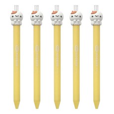 ii GEN 一正 順德Crew萬年鉛筆 HB, 5個, 黃色
