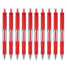 PEONIST 書寫感佳的原子筆 0.5mm, 10個, 紅色