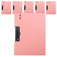 피어니스트 폴더 클립보드, 03가로핑크, 6개