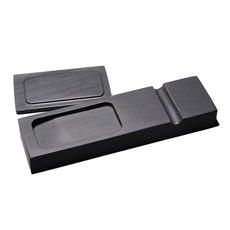 書法便攜式方形硯台 + 蓋子套組, 1套