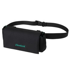 Cleveland GOLF 女用布料材質logo點附小包CGWBT45593, 黑色