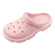 PEONIST 簡約透氣拖鞋, 粉紅色, 235