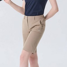 MILLET GOLF 女款聚酯纖維彈性梭織短褲