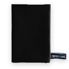 Sonio 現代柔軟運動毛巾 40 x 80 cm, 1個, 06 黑色