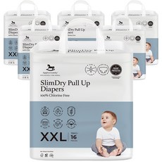 Applecrumby 頂級纖薄褲型紙尿褲 男女通用, 特大號(2XL), 96張