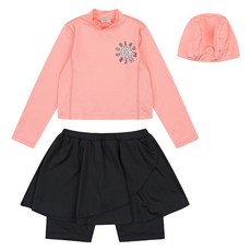 토토헤로스 여아용 TH폴리나 래쉬가드 상하 세트