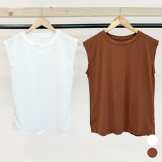 페이퍼먼츠 여성용 마일레 소매나시 티셔츠 22150 B 2p