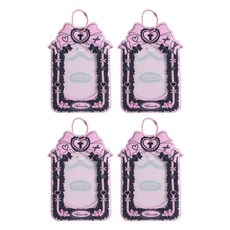 Eumes 蝴蝶結小卡冊, 粉紅色, 4個