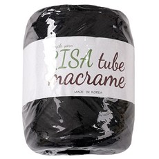 Lisatube 蕾絲針織紗, 14黑色, 1球
