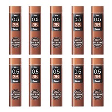 Pentel 飛龍文具 Ain 愛因斯坦筆芯 C275-3B, 0.5mm, 10個