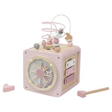 Label Label 木質探索箱 Set, 18個月以上適用, 兒童友善水性顏料, 櫻花粉, 1組