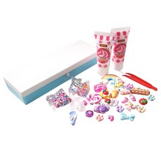 鉛筆盒Decoden研究所 第2彈 裝飾組, 1套, 藍色(鉛筆盒)