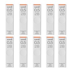 Uni 三菱 ball 三菱 自動鉛筆芯 2B UL-S-0.5, 0.5mm, 10個