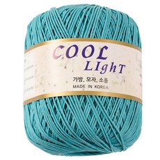 쿨라이트 뜨개실, 1개, 09 민트스카이
