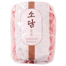 CheongsongTteugaesil Sodam 編織線, 01 珊瑚粉, 1個