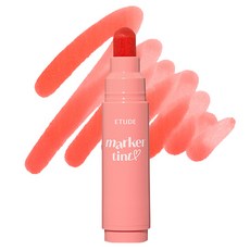 ETUDE Dear Darling馬克筆唇釉, 05號 粉紅柑橘, 1個