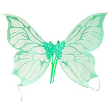 마켓감성 뉴엘프 날개 파티 소품, 그린, 1개