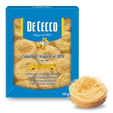 DE CECCO 得科 天使髮絲義大利麵, 1個, 500g
