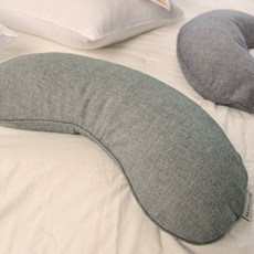 Nurihome Natural Powder 純棉雲頭蕎麥枕, 綠色, 1個