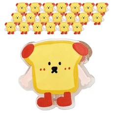 Maket Gamseong 角色便條夾, 20個, 吐司