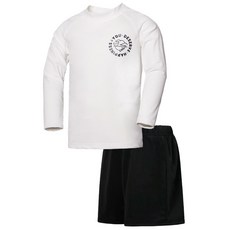 Uravi 兒童防磨衣半長褲上衣下褲套裝