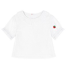 Cath Kidston 女童透氣迷你甜美草莓棉質上衣