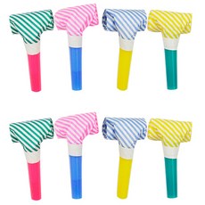 Maket Gamseong 龍捲風哨子 大象喇叭 條紋款 8入, 混合顏色, 3個