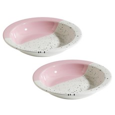 Ardin France Essential 沙拉碗 義大利麵盤 碗, 經典粉, 2個