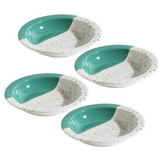 Ardin France Essential 沙拉碗 義大利麵盤 碗, 森林綠, 4個