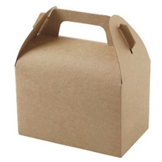 天運包裝 鮮奶油盒 迷你, 牛皮紙色, 50個