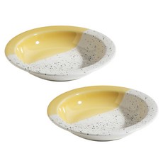 Ardin France Essential 沙拉碗 義大利麵盤 碗, 草原黃, 2個