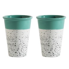 아르딘 에센셜 텀블러 400ml, 포레스트 그린, 2개